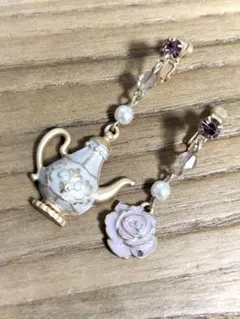 アクシーズファム　ティーポット　ピンク系