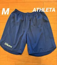 ATHLETA サッカーパンツ M ネイビー