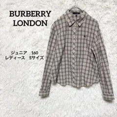 BURBERRY LONDON ノバチェック 長袖シャツ　ワンポイントロゴのサムネイル
