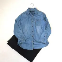 Heart Market/ハートマーケット◇ワンポイント刺繍デニムシャツ『F』