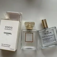 CHANEL ココマドモアゼル & NUXE ニュクス空ビンセット