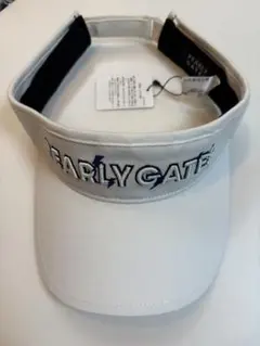 PARLY GATES ホワイト バイザー