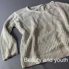 E848【美品】beauty and youth カットソー
