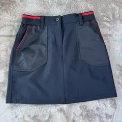 マンシングウェア★高撥水★薄手ストレッチ★ウエストゴムスカートサイズM