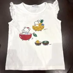 ファミリア　ノースリーブ　110cm