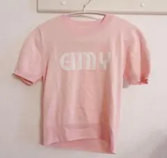 eimy istoire 半袖 ニット ピンクのサムネイル