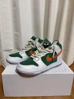 Nike By You スニーカー 黄緑DUNK LOW FJ2253-900 - メルカリ