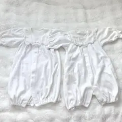 セレモニードレス　ロンパース　60 ベビー　新生児　お宮参り