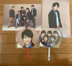 〈新品未使用〉嵐Love櫻井翔クリアファイル、ミニうちわ