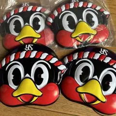 つば九郎お面4つセット