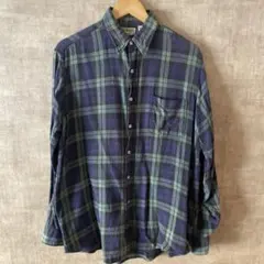 L.L.Bean made in USA ネルシャツ ブラックウォッチ