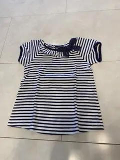Bebe ストライプ Tシャツ リボン付きのサムネイル