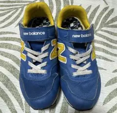 new balance 996 スニーカー 22.5cm 青/黄色