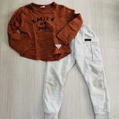 子ども服まとめ売り 男の子 上下 セット販売 120 秋冬 春 長袖 長ズボン