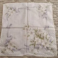 HANAE MORI ハンカチ ドット 花柄