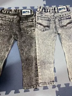 MPS デニム風パンツ 2色セット サイズ100