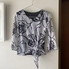 花柄 レッスンウェア トップスのサムネイル