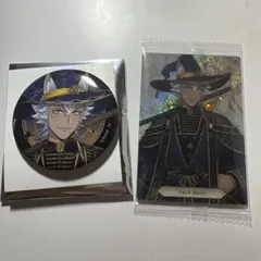 ツイステッドワンダーランド　ジャック・ハウル　缶バッチ&カード