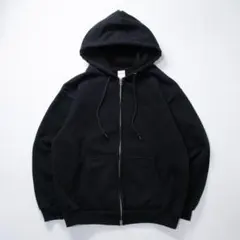 ユナイテッドアスレ　ジップパーカー　ブラック　15.0oz　マグナムウェイト