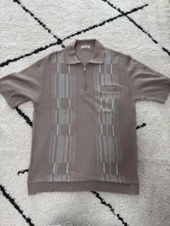 80s〜90s EUR VINTAGE knit polo T shirtsのサムネイル