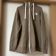THE NORTH FACE ブラウン ジップアップパーカー