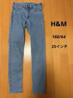 H&M ライトブルースキニーデニム