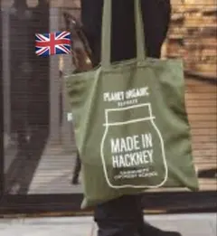 最終価格未使用 ロンドン 日本未発売 PLANET ORGANIC トートバッグ
