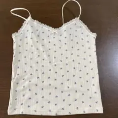 GU 花柄 レース キャミソール Sサイズのサムネイル