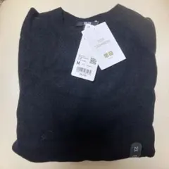 3Dカシミヤクルーネックセーター