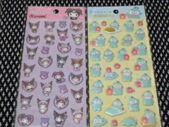 ぷくっとシール　クロミ　ハンギョドン　新品　未使用　ダイソー