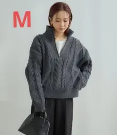 しまむら 田中里奈 ニットプルオーバー 　M