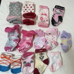 ベビー靴下/レッグウォーマー13足セット