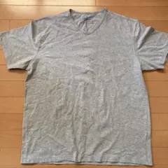 Eddie Bauer グレー Vネック Tシャツ XLのサムネイル