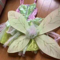 妖精 コスチューム 100cm~ ピンク 緑
