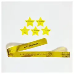 TXT ACT:TOMORROW 星 落下物 金テ 銀テ サイン