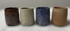 湯呑み　４点セット