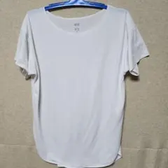 ユニクロ　エアリズムシームレスUネックロングTシャツM