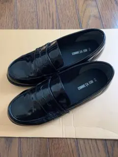 COMME CA ISM 黒色　ローファー 22.0cm