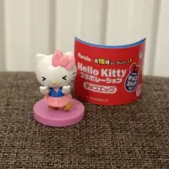 ハローキティ チョコエッグ　⑪令和風 指ハート×ハローキティ