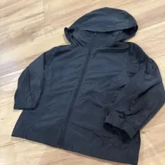 comme ca ism キッズ フード付きウィンドブレーカー ネイビー 110