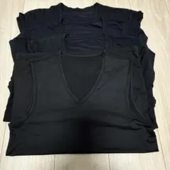 HEATTECH 長袖V Mサイズ3枚とノースリーブSサイズ1枚 まとめ売り