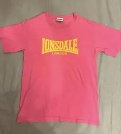 LONSDALE ピンク Tシャツ Sサイズ