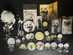 刀剣乱舞 鳴狐 ぬいぐるみ 缶バッジ アクキー ラバスト まとめ売り