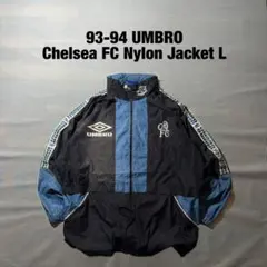 ヨーロッパ購入 UMBRO ナイロンジャケット Lサイズ vintage UMBRO - 激レア！！90s UMBRO ナイロンジャケット L相当。の通販