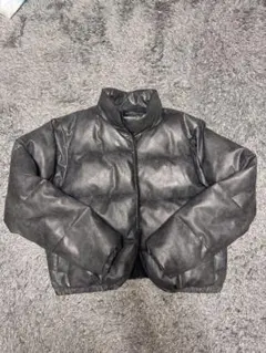 レザーダウンジャケット ダウンジャケット