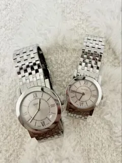 GUCCIペア腕時計 ヴィンテージ 不動 現状品
