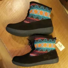 【新品・未使用】ブーツ　Ｍサイズ　23cm前後　ブラウン　茶色