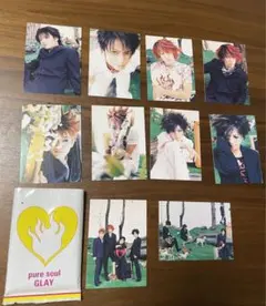 pure soul GLAY トレーディングカード 100パック 未開封 開封済 pure soul GLAY トレーディングカード 100パック 未開封 開封済