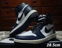 【未使用品】NIKE エアジョーダン1 レトロ ハイ OG ミッドナイトネイビー