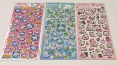 KAMIO JAPAN キャンディグリッターステッカー　３枚　新品・未開封品